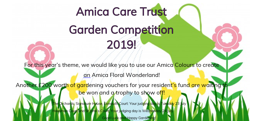 Amica Care Trust Inter - Home Garden Competition 2019 Image